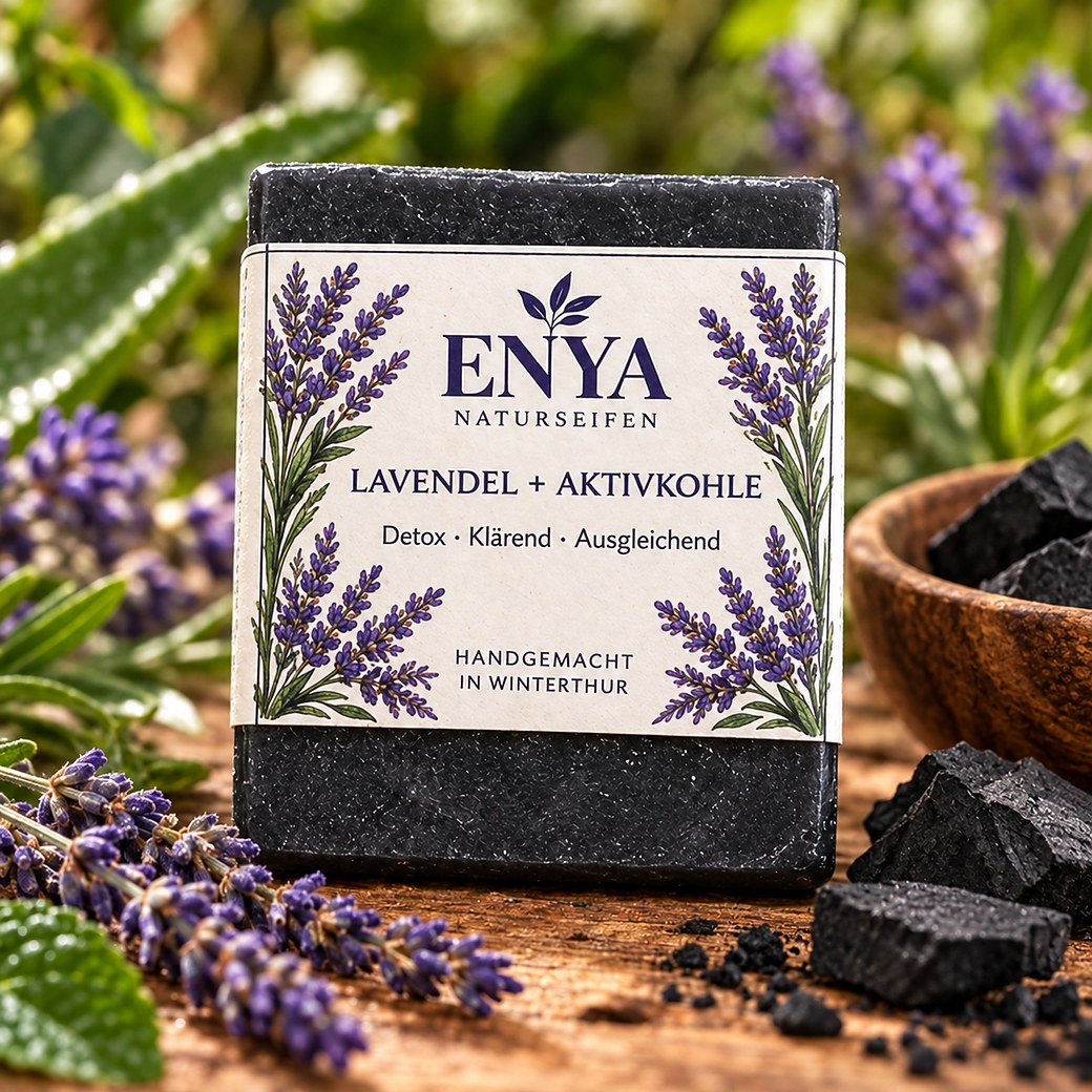 Lavendel + Aktivkohle